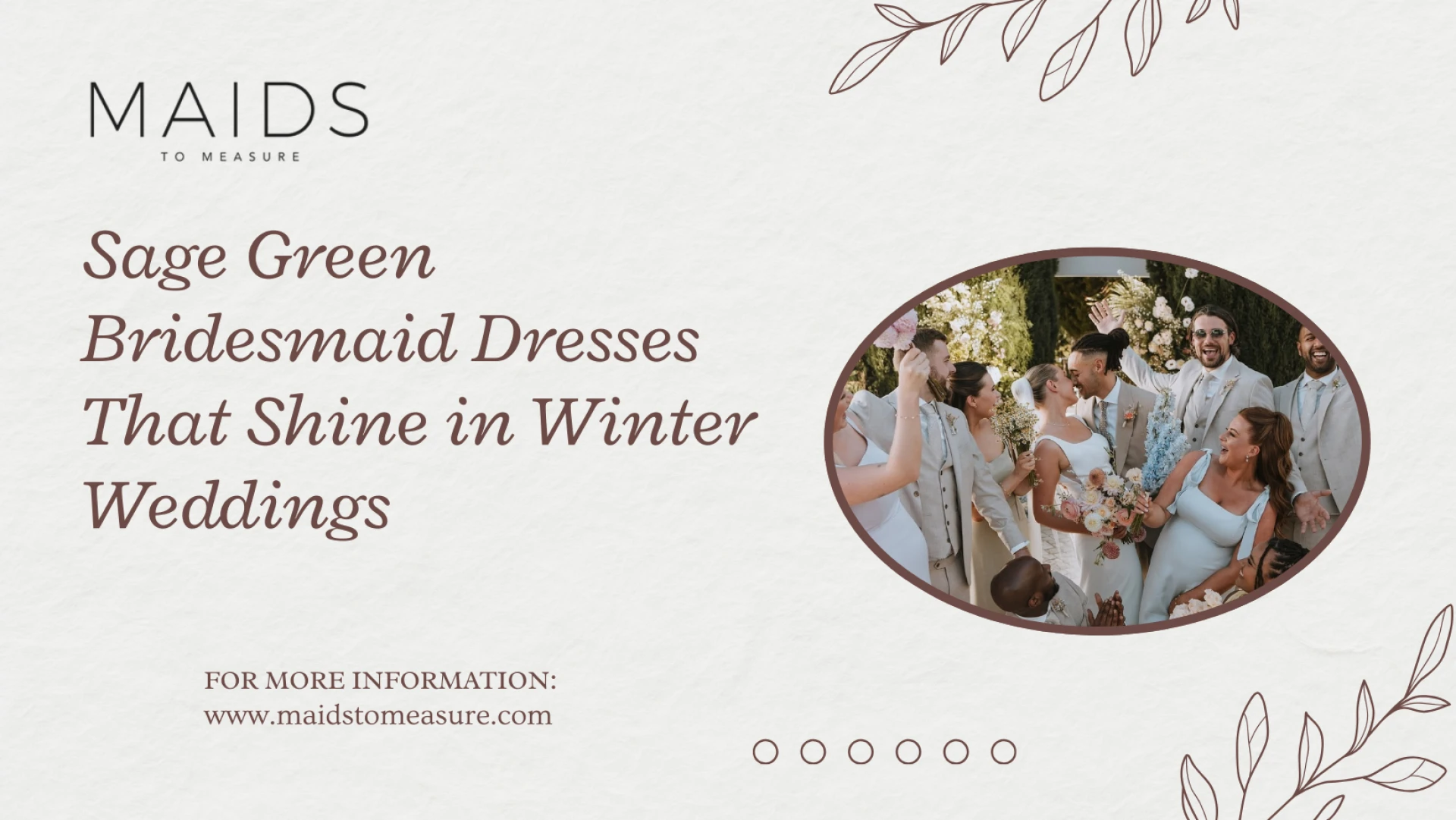 Sage Green Bridesmaid Dresses That Shine in Winter Weddings