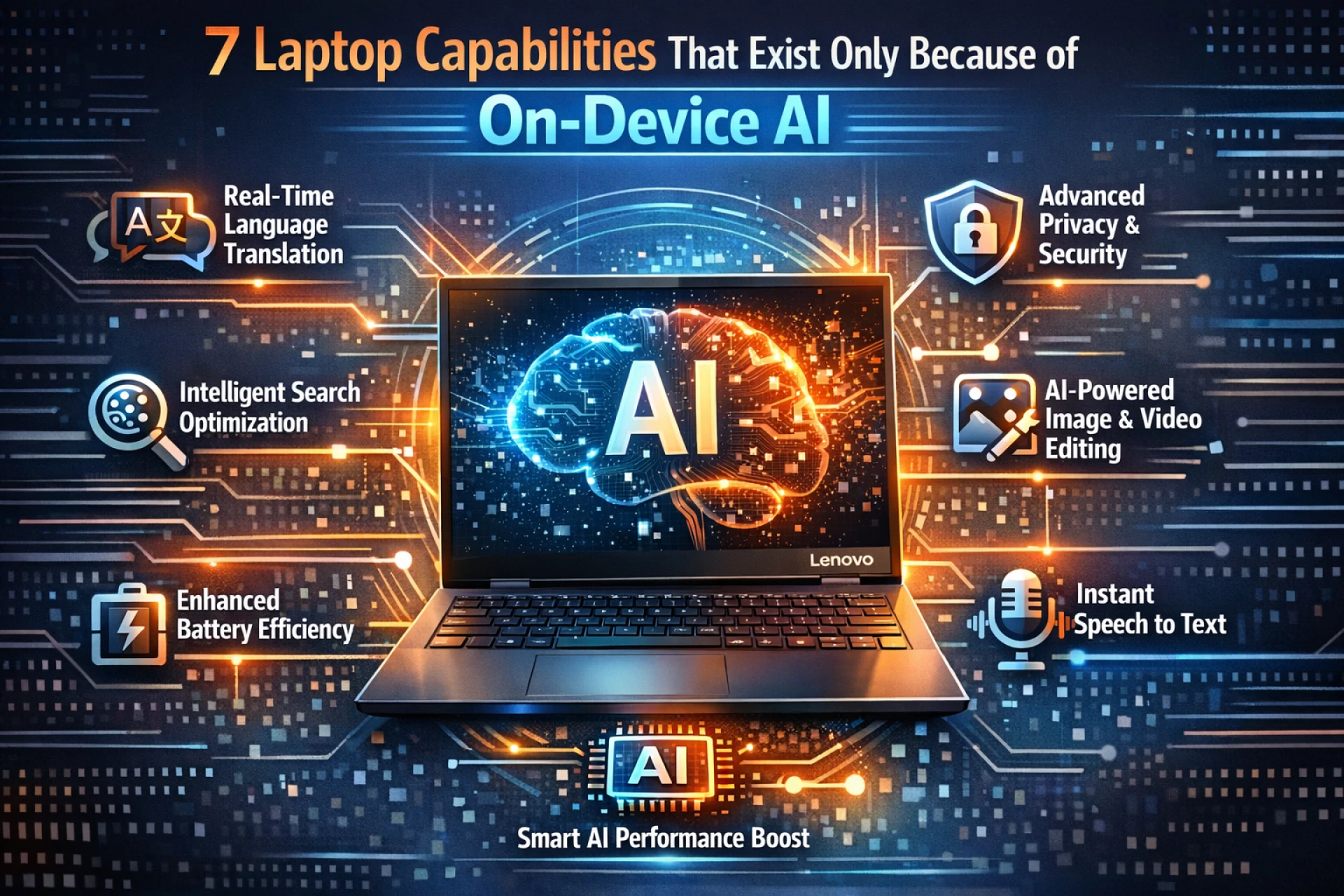 7 Laptop Capabilities That Exist Only Because of On-Device AI