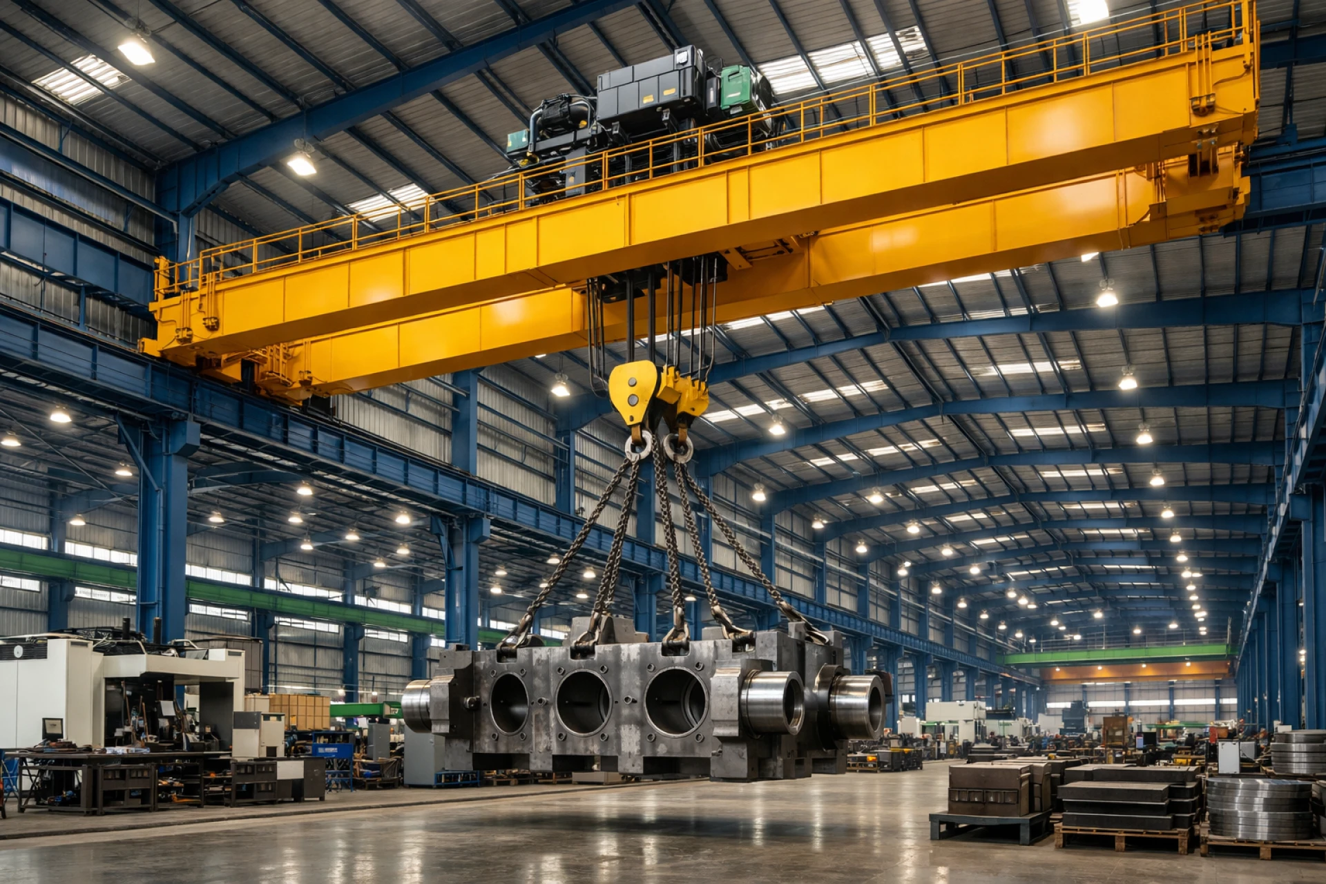 EOT Crane Manufacturer & Exporter in India – The Electrocrane Equipment