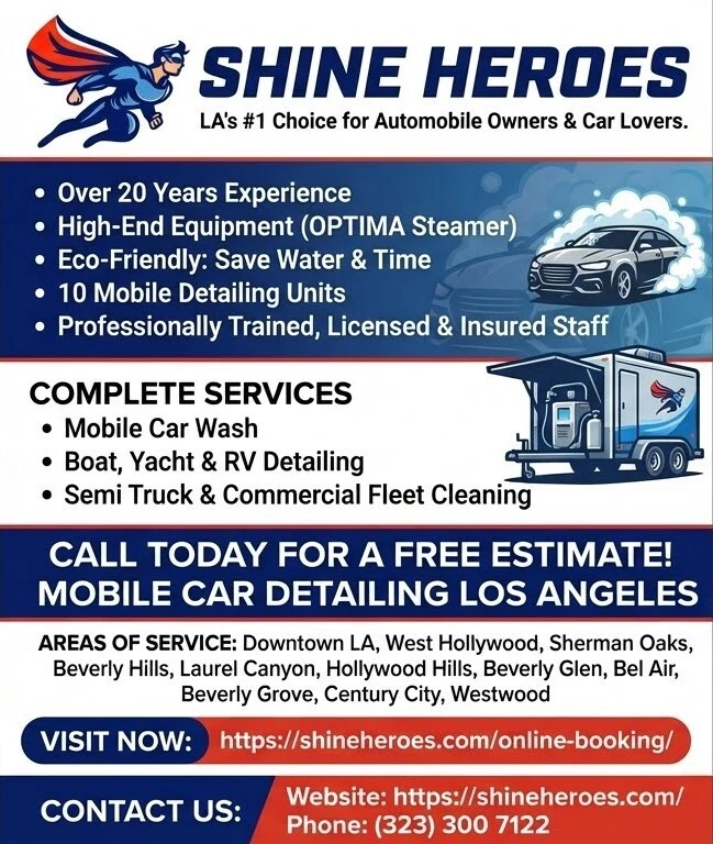 Best Mobile Car Detailing & Car Wash at Home – Los Angeles