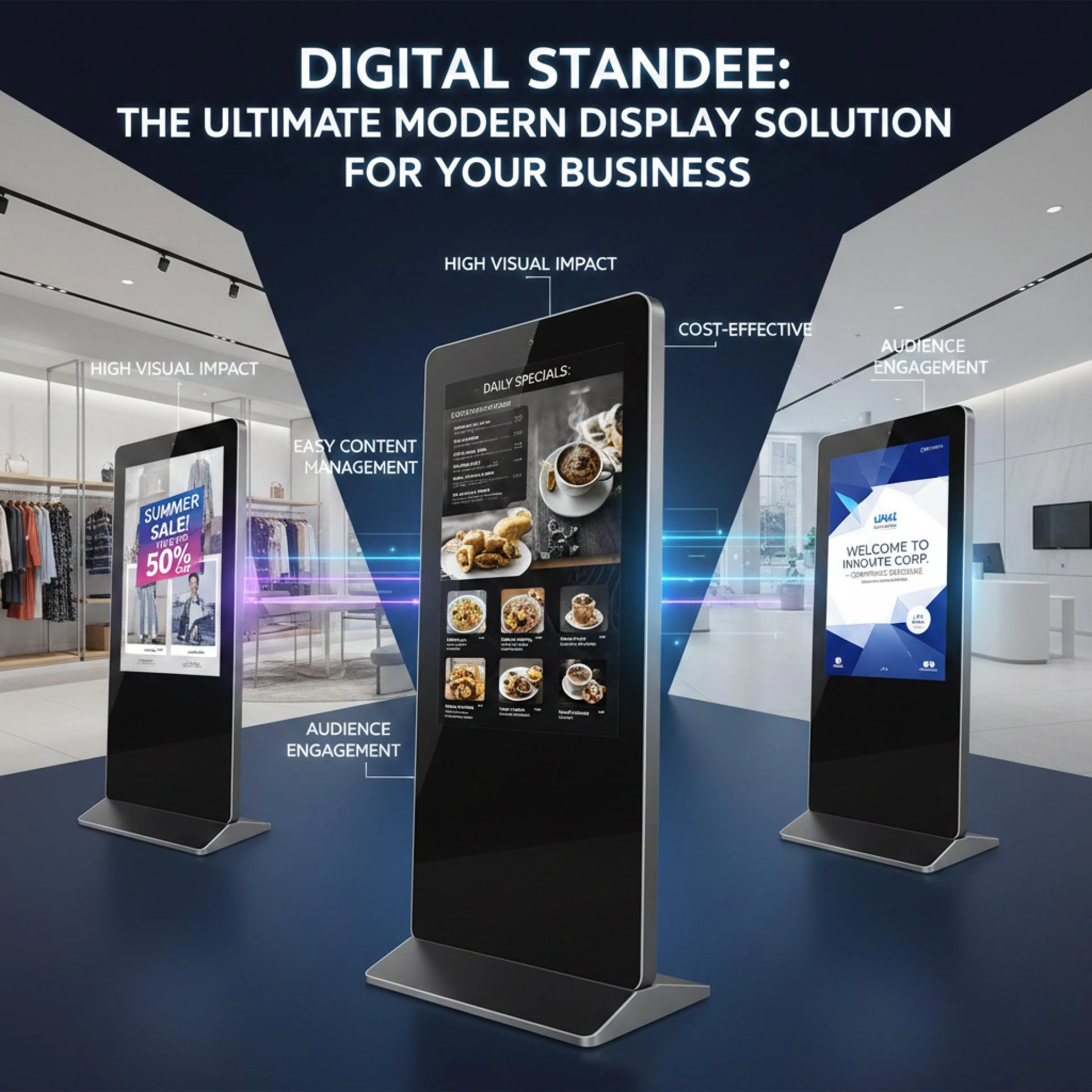 Digital Standee: The Ultimate Modern Display Solution for Your Business
