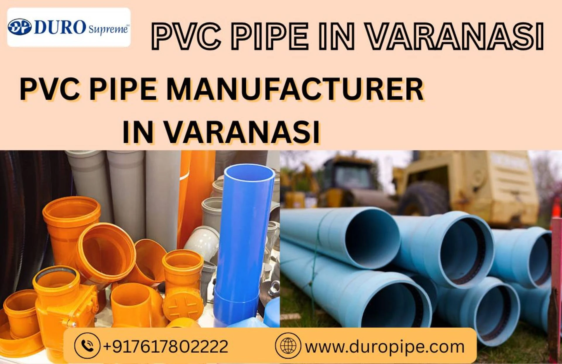 From Homes to Farms: Best PVC Pipe Solutions in Varanasi
