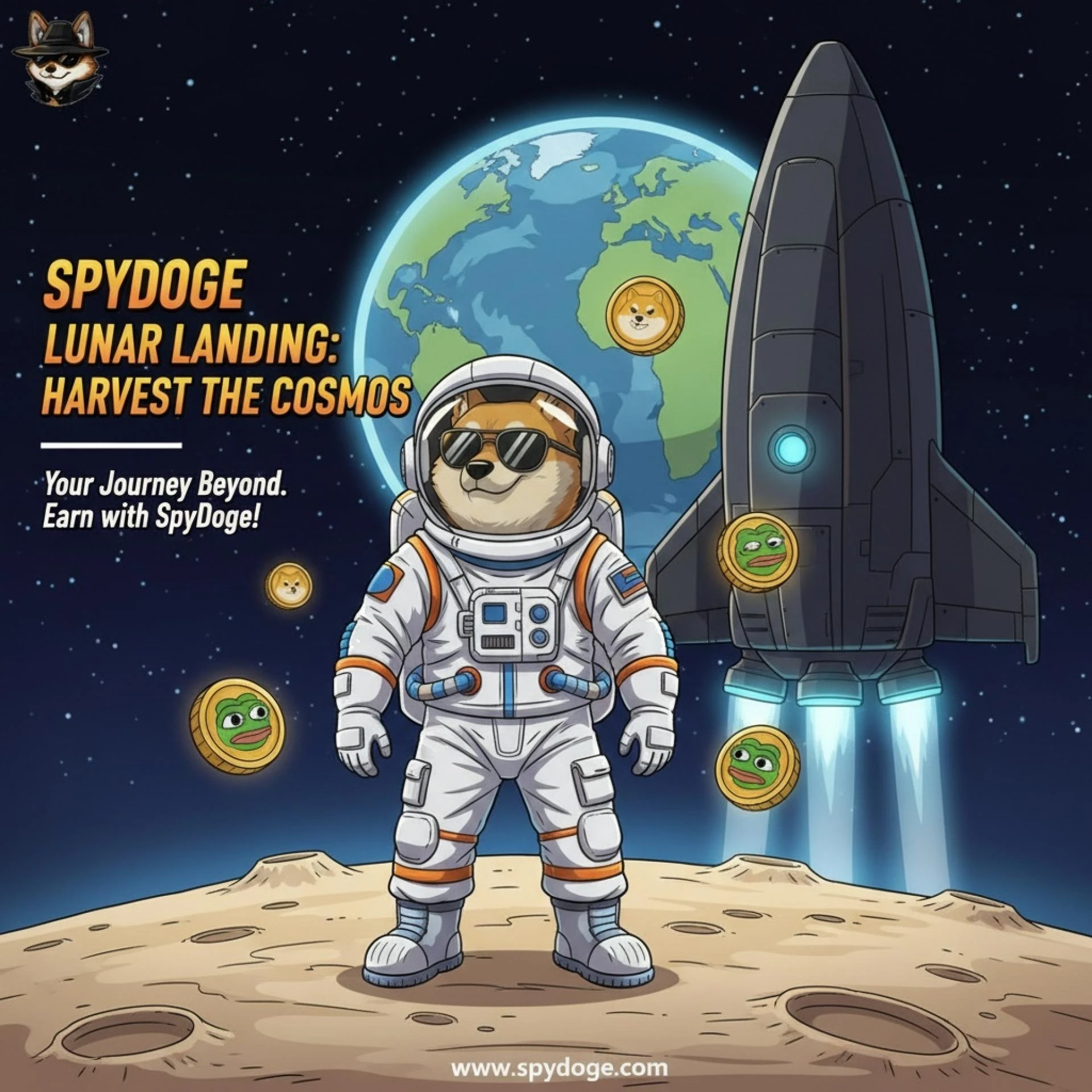 Unleashing the Next Alpha: Why SpyDoge ($SPYD) is the Stealth Agent of the Top Meme Coins Era