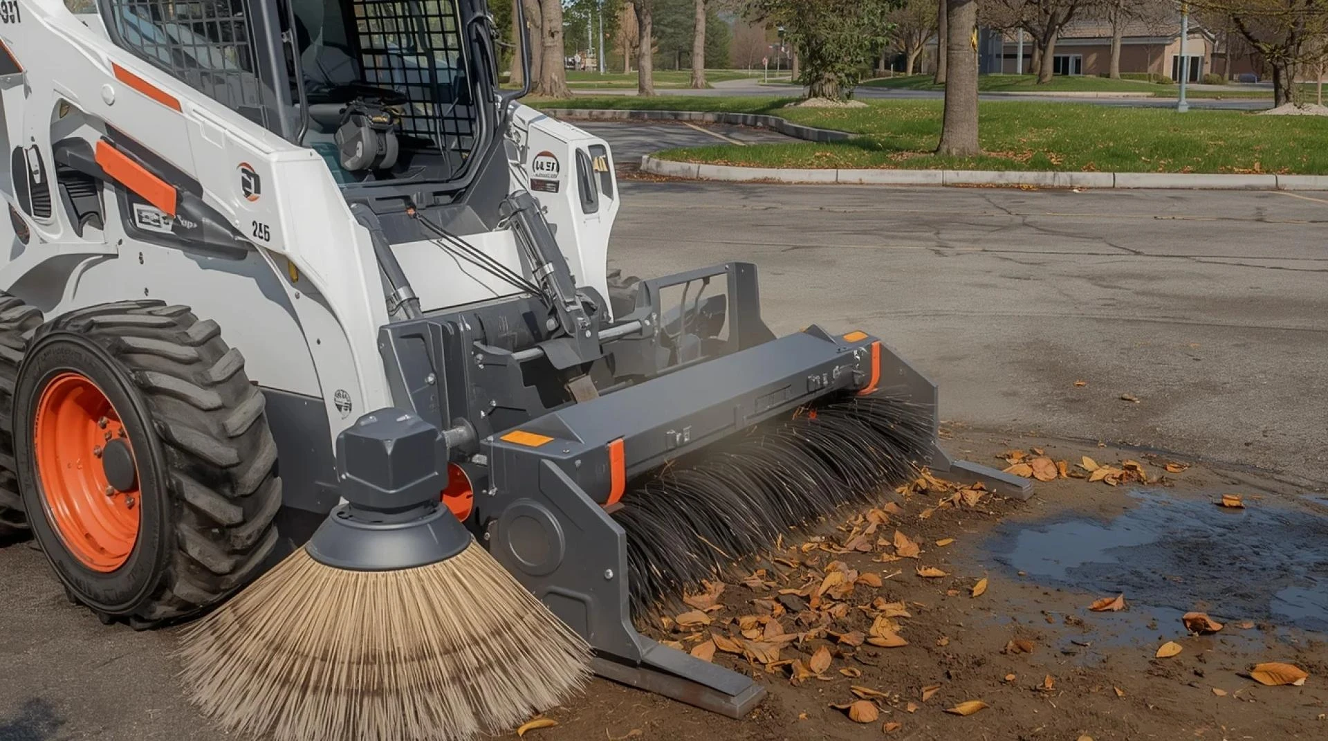 Cleaning Up the Streets: How Sweeper Attachments for Skid Steers Keep Communities Moving