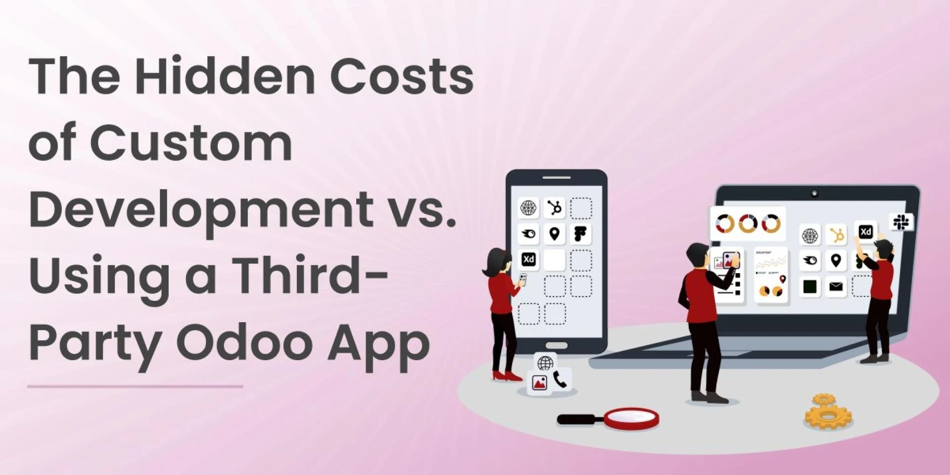 The Hidden Costs of Custom Development vs. Using a Third-Party Odoo App