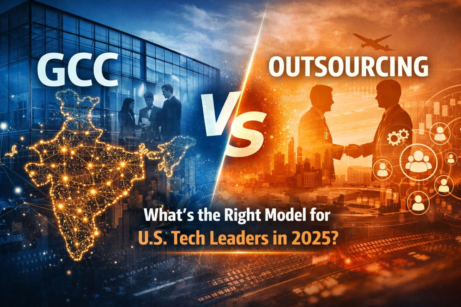 GCC vs Outsourcing: What’s the Right Model for U.S. Tech Leaders in 2025?
