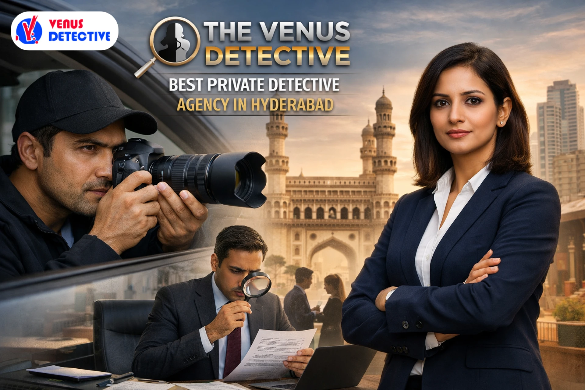 THE VENUS DETECTIVE: A Leading Private Detective Agency in Hyderabad for Confidential and Result-Oriented Investigations