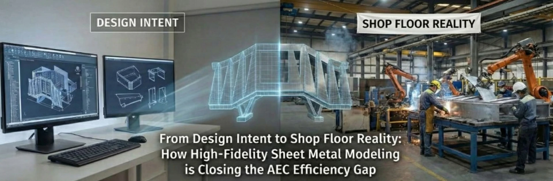 From Design Intent to Shop Floor Reality: How High-Fidelity Sheet Metal Modeling is Closing the AEC Efficiency Gap