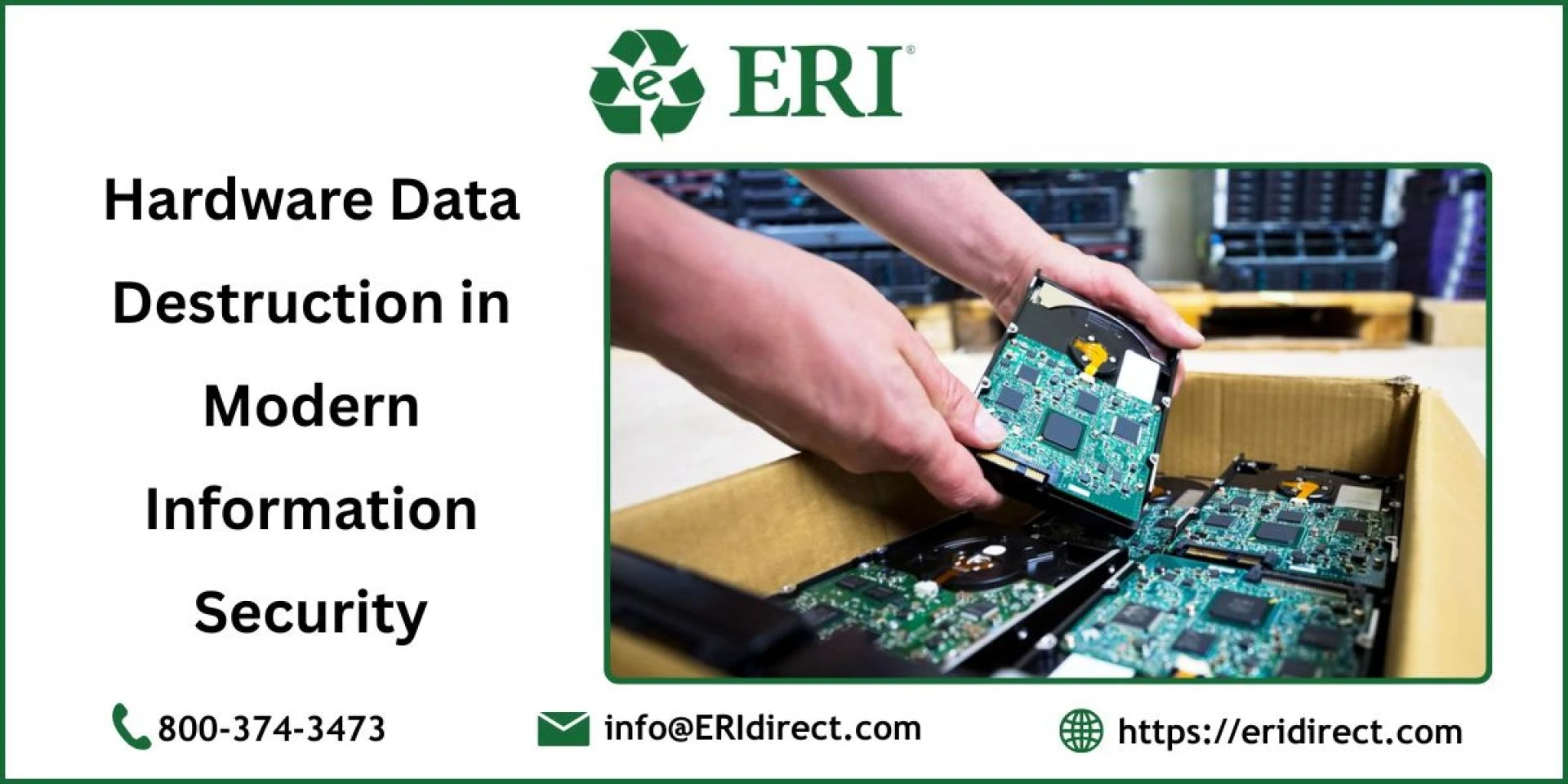 Hardware Data Destruction in Modern Information Security