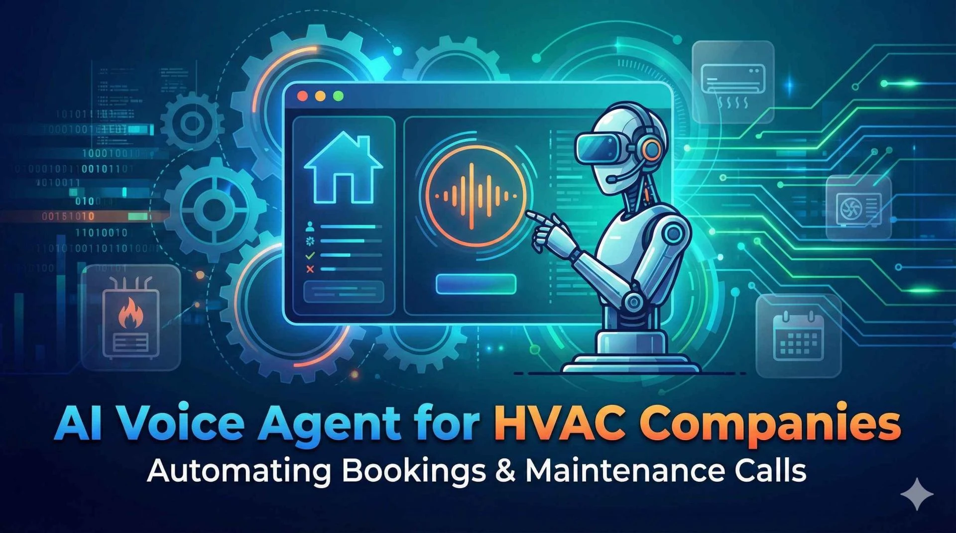 AI Voice Agent for HVAC Companies: Automating Bookings & Maintenance Calls