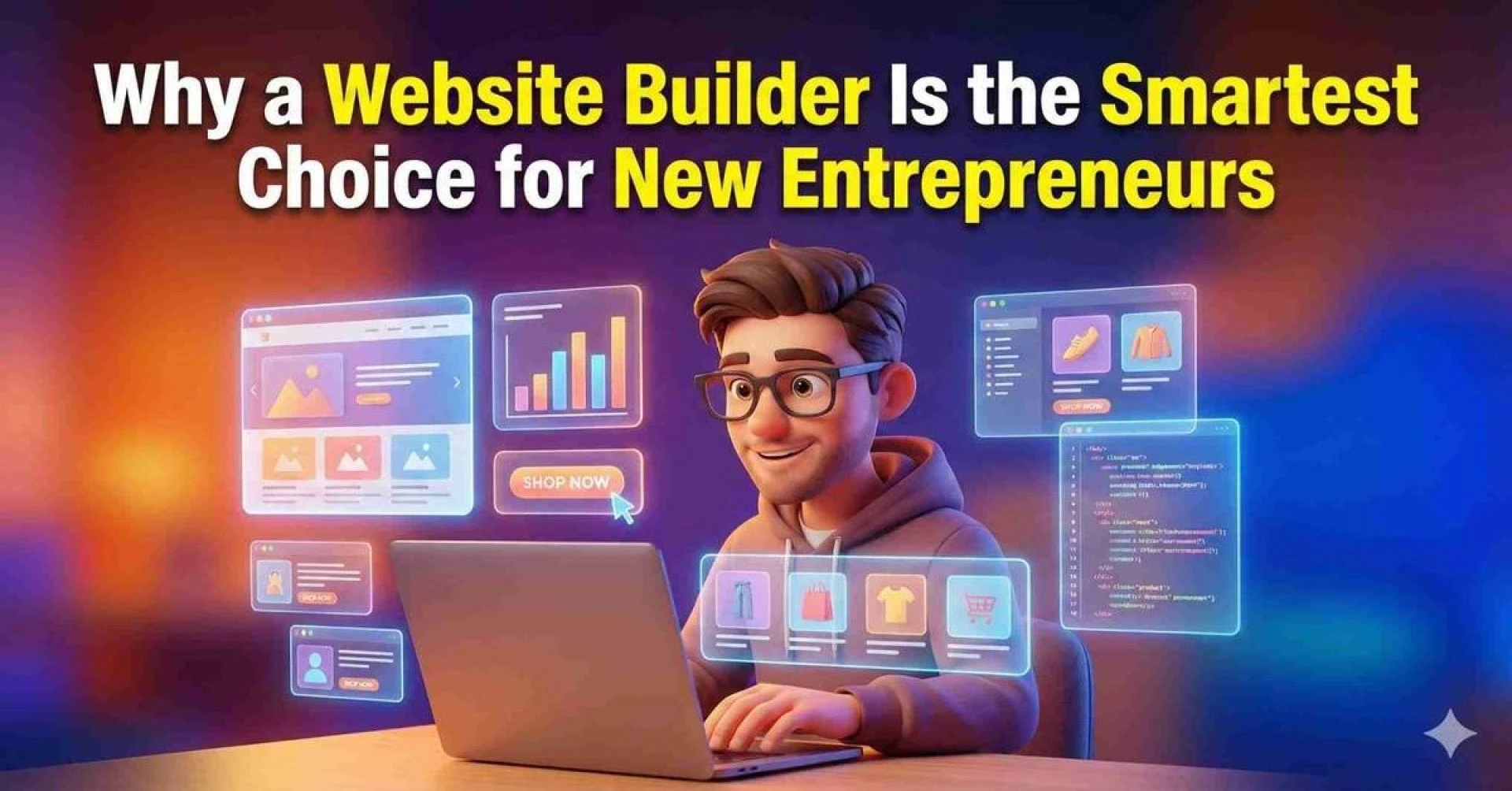 Why a Website Builder Is the Smartest Choice for New Entrepreneurs