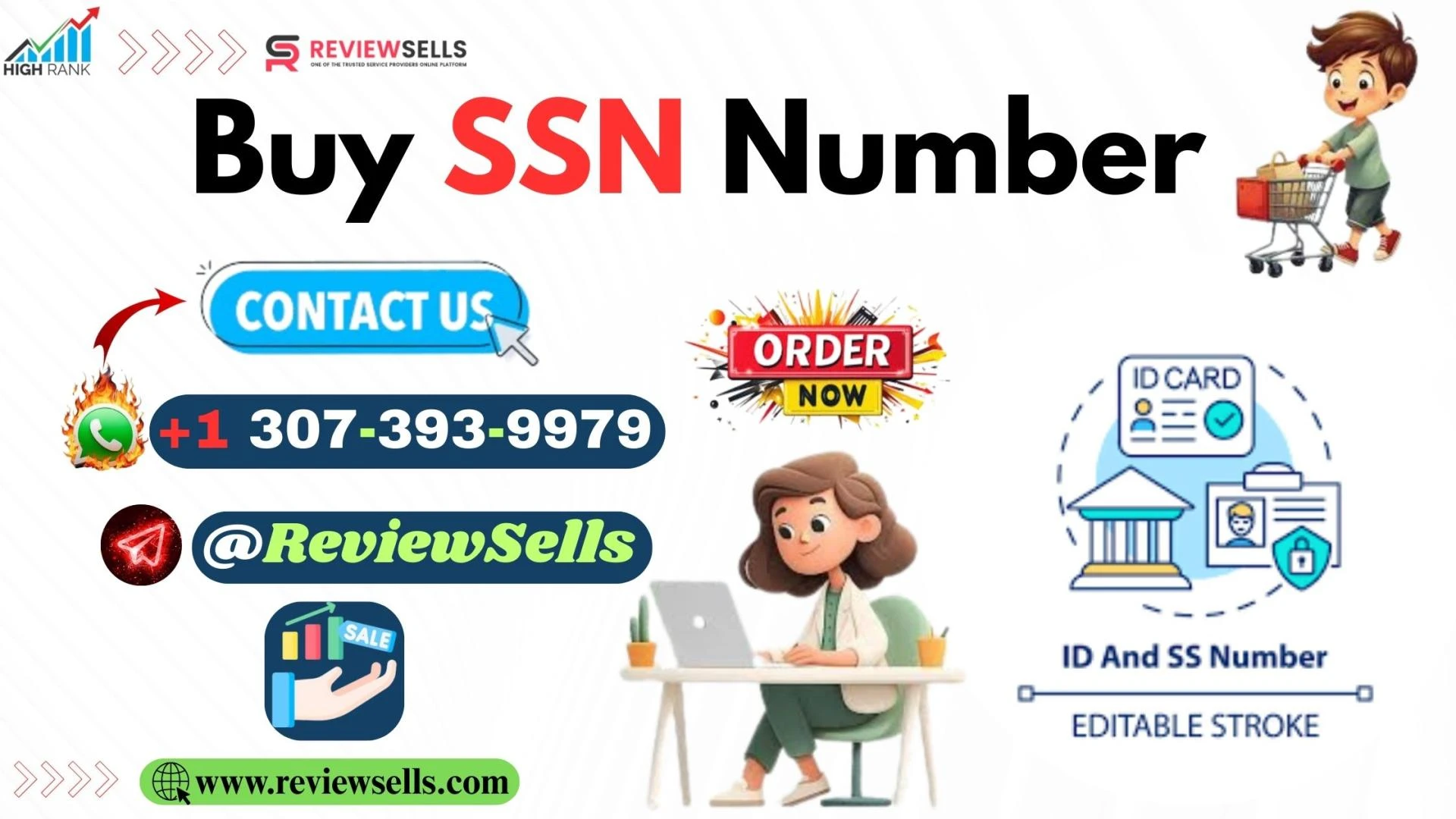 Buy SSN Number: Verified & Secure from Reviewsells