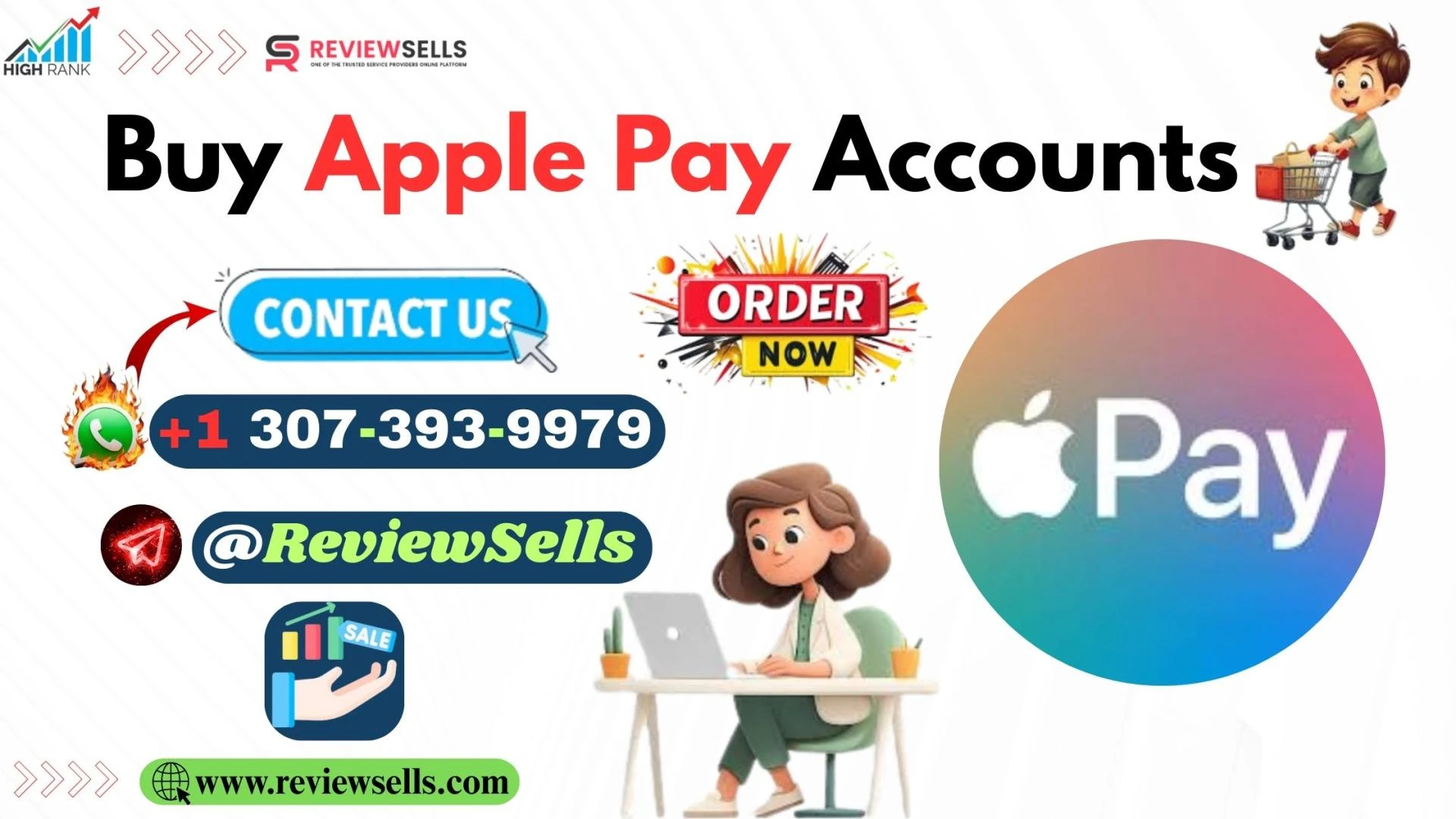Buy Apple Pay Accounts: Verified & Secure from Reviewsells