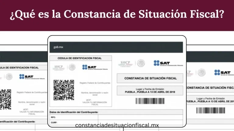 Bajar Constancia de Situación Fiscal: Quick and Hassle-Free Access