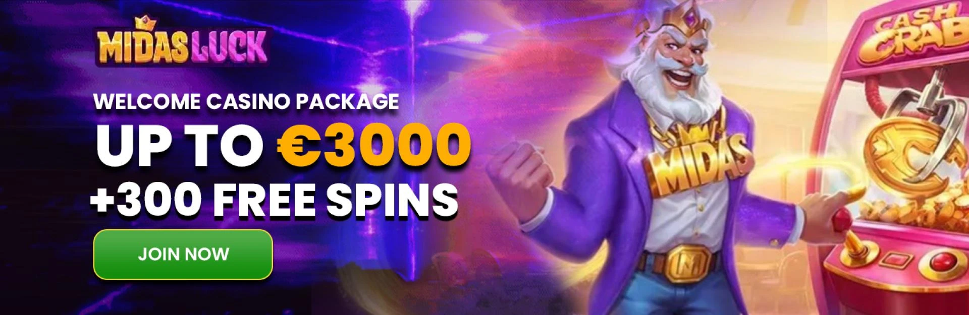 Midasluck Celebrate 2026 with Free Spins