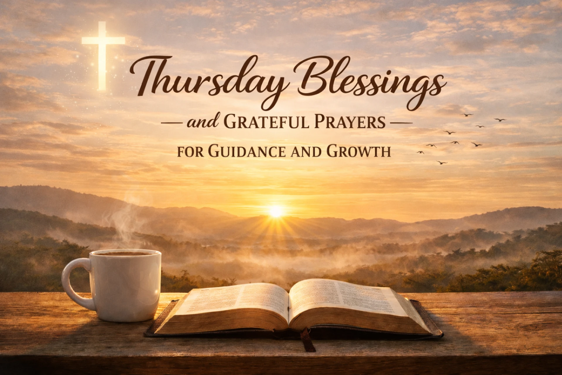 Thursday Blessings and Grateful Prayers for Guidance and Growth
