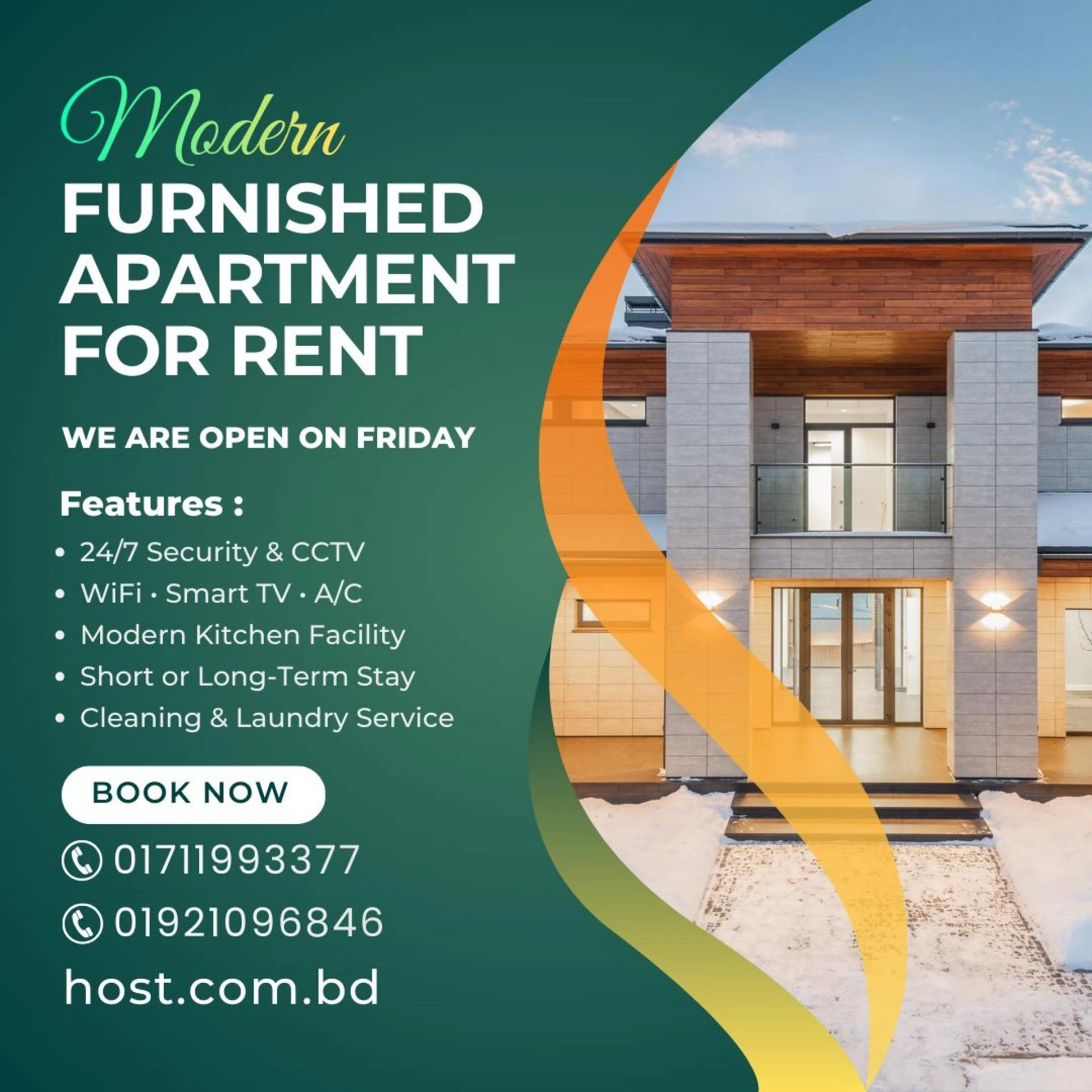 Elegant 3-Bedroom Apartment for Rent in Bashundhara R/A