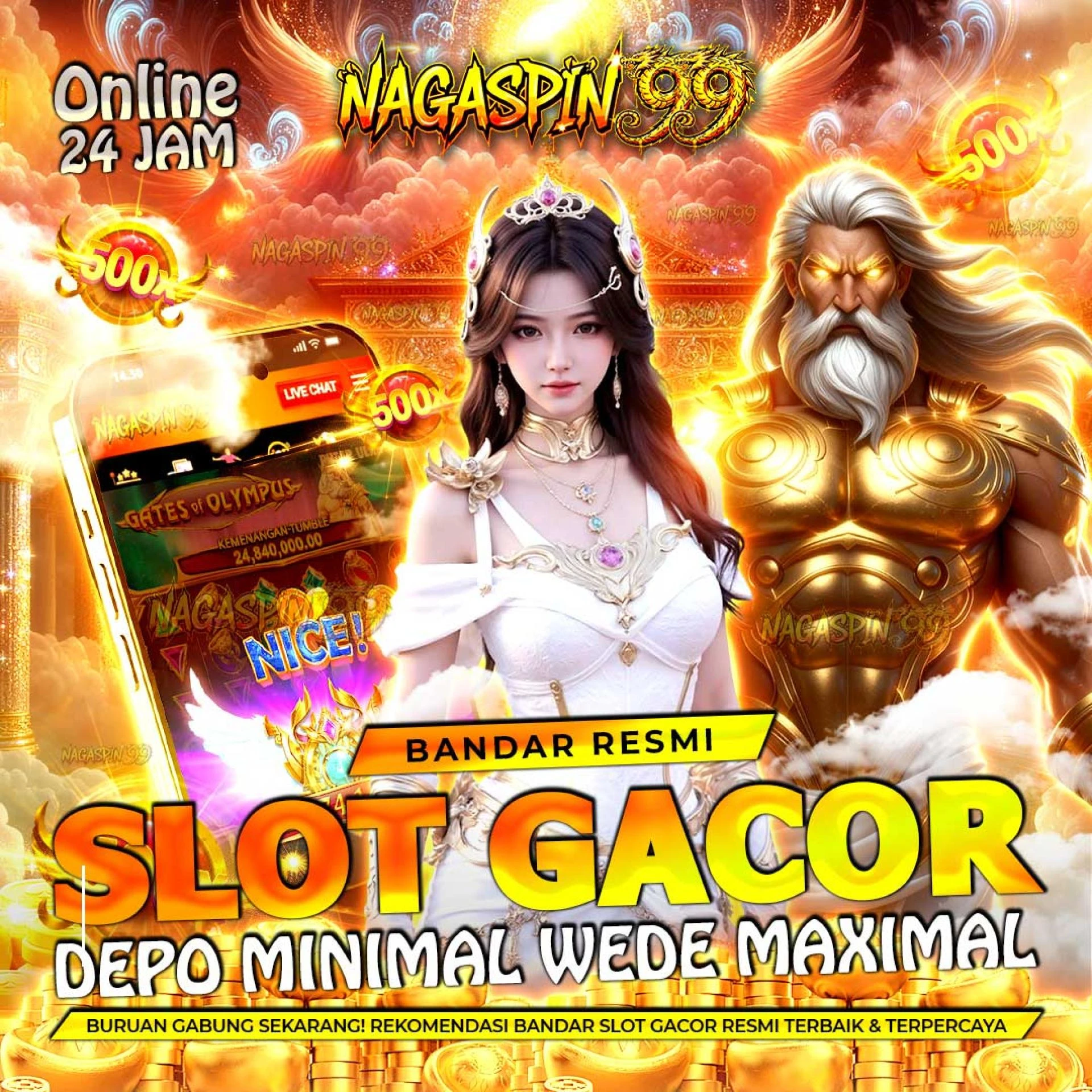 Nagaspin99 Slot: Spin Cepat, Jackpot Nyata