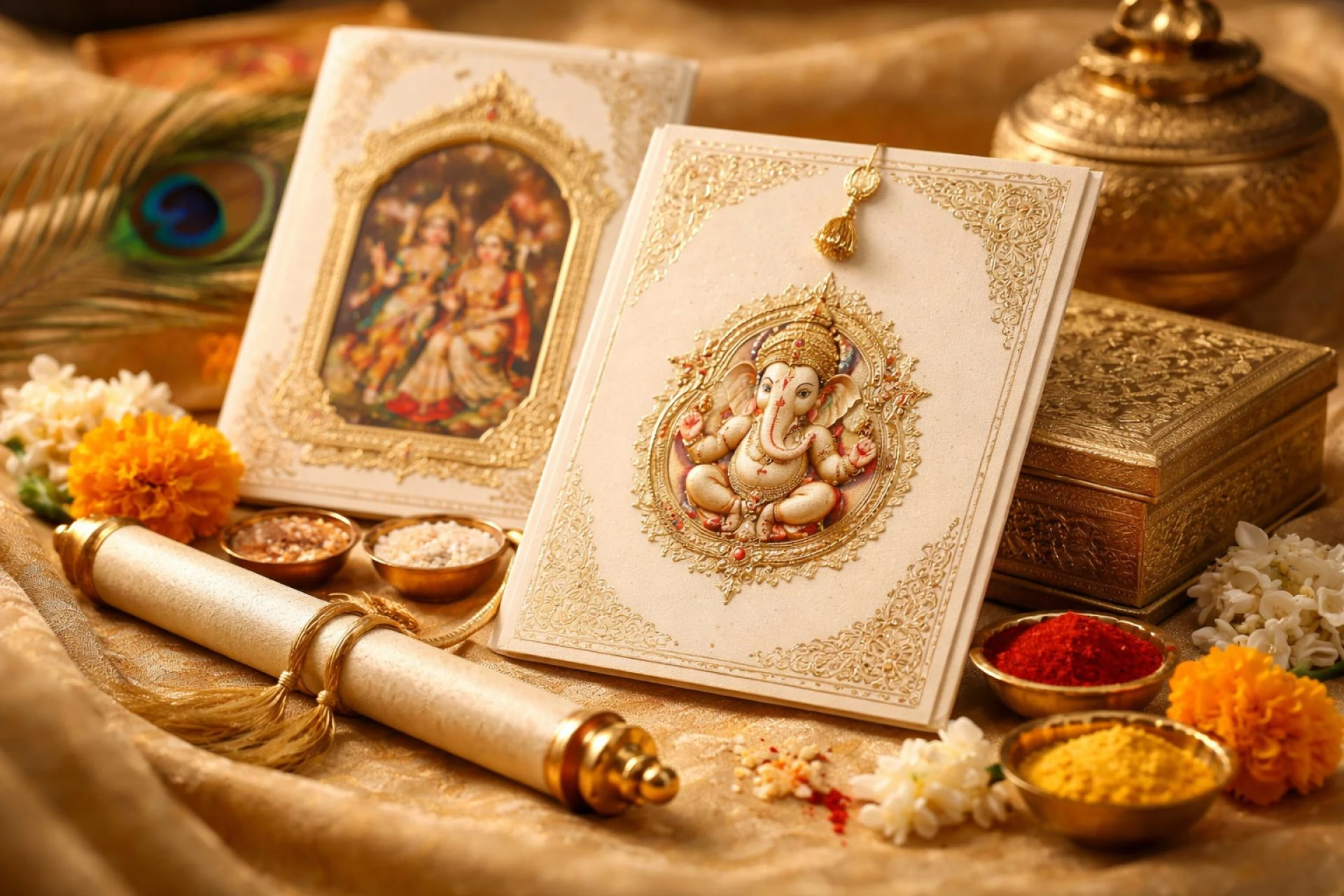 How a Graphic Designer Creates Beautiful Wedding Cards on a Tiny Budget