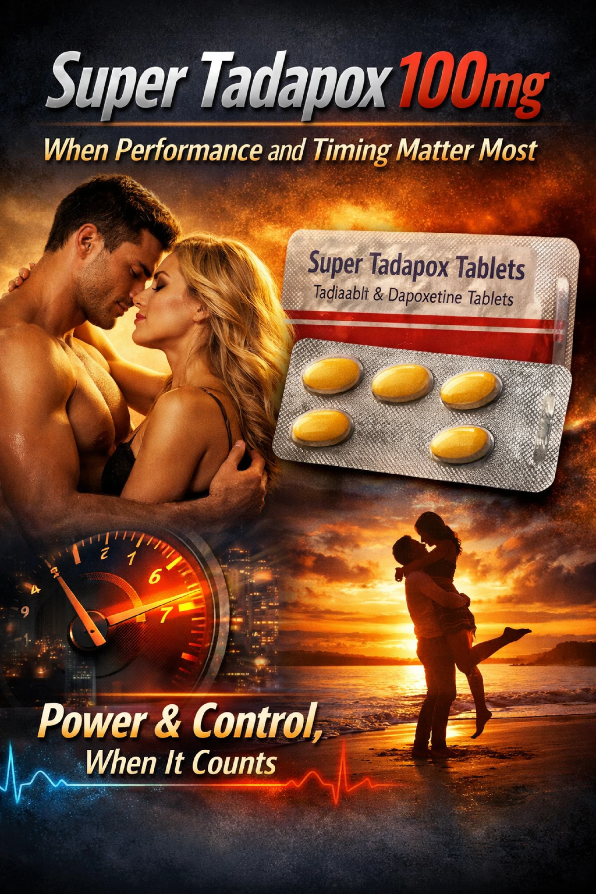 Super Tadapox 100mg: When Performance and Timing Matter Most