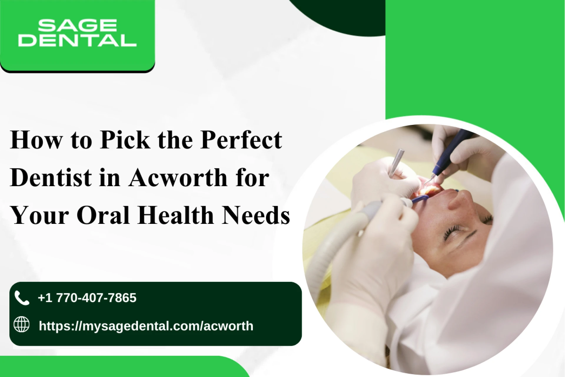How to Pick the Perfect Dentist in Acworth for Your Oral Health Needs