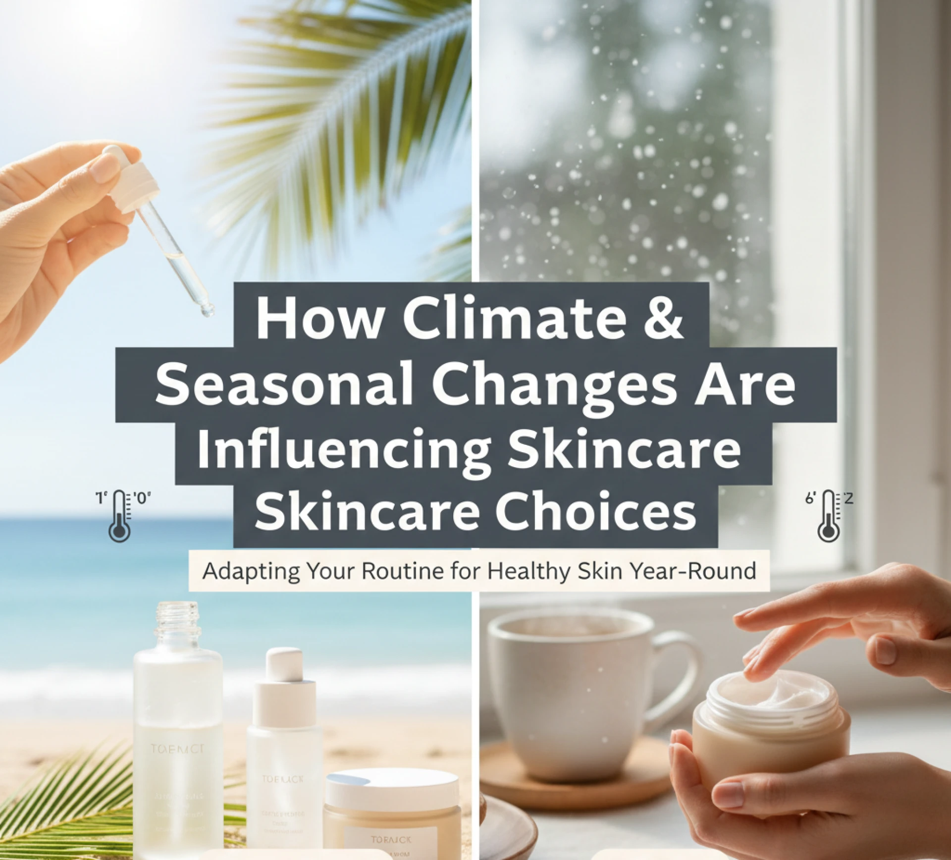 How Climate & Seasonal Changes Are Influencing Skincare Choices?
