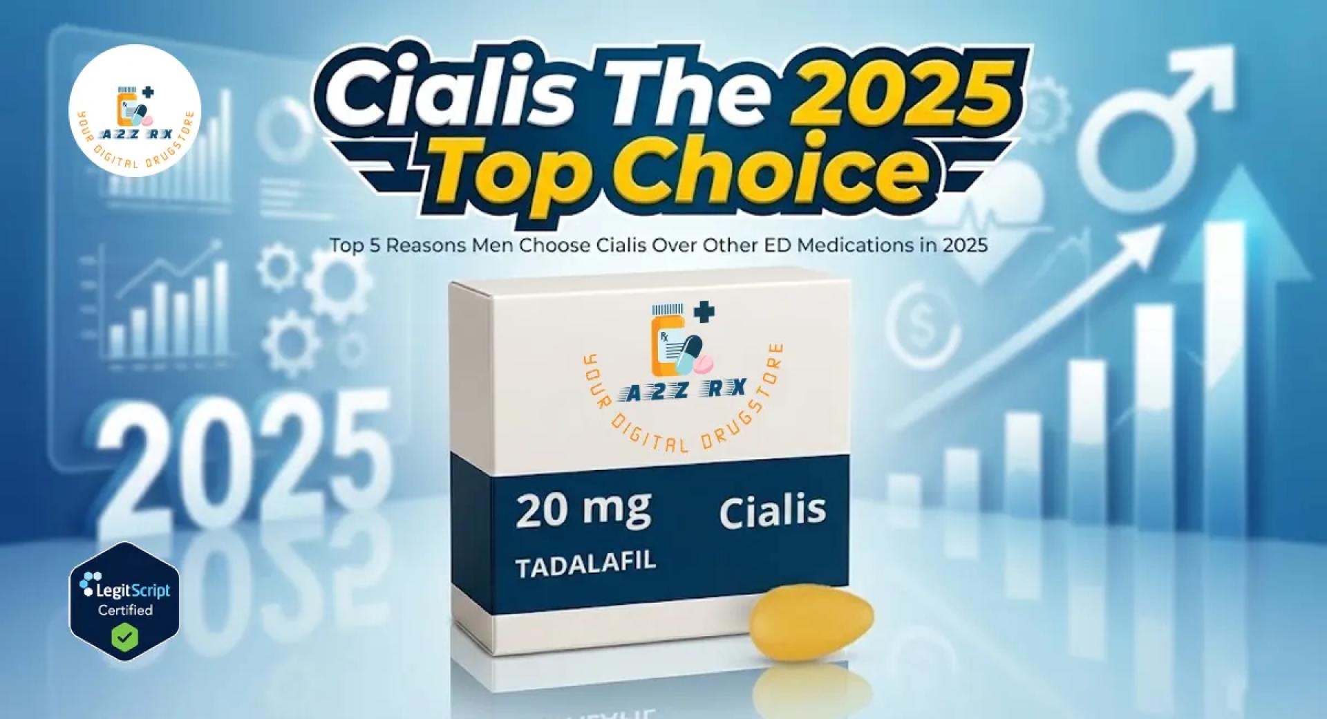 Cialis (Tadalafil) for Erectile Dysfunction – Order Online with Prescription