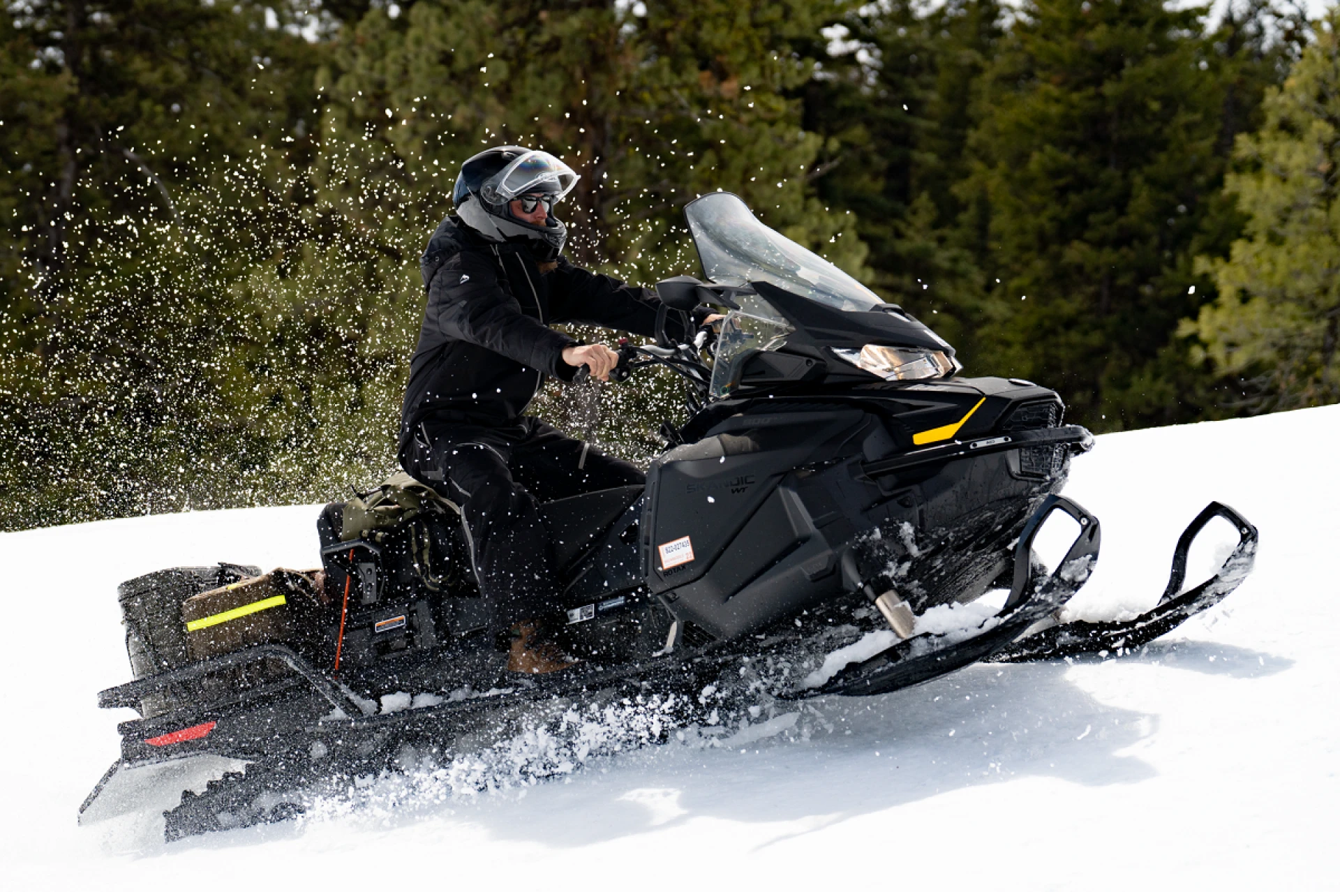 Beat the Winter Blues with a Guided Snowmobile Tour