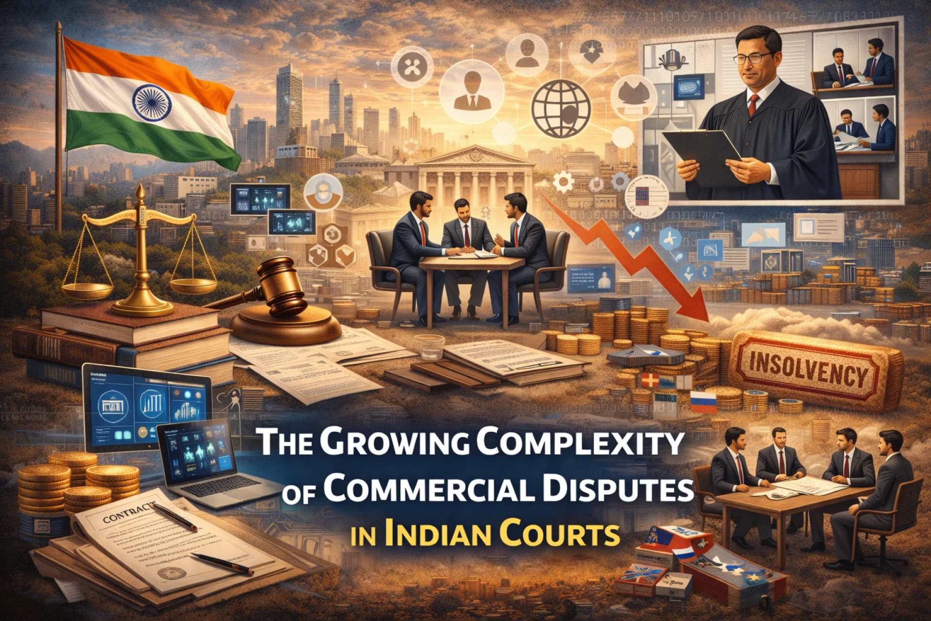 THE GROWING COMPLEXITY OF COMMERCIAL DISPUTES IN INDIAN COURTS