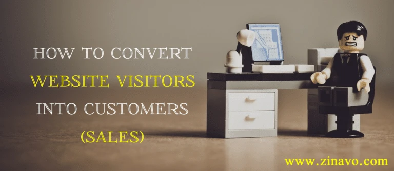 How to Convert Website Visitors into Sales