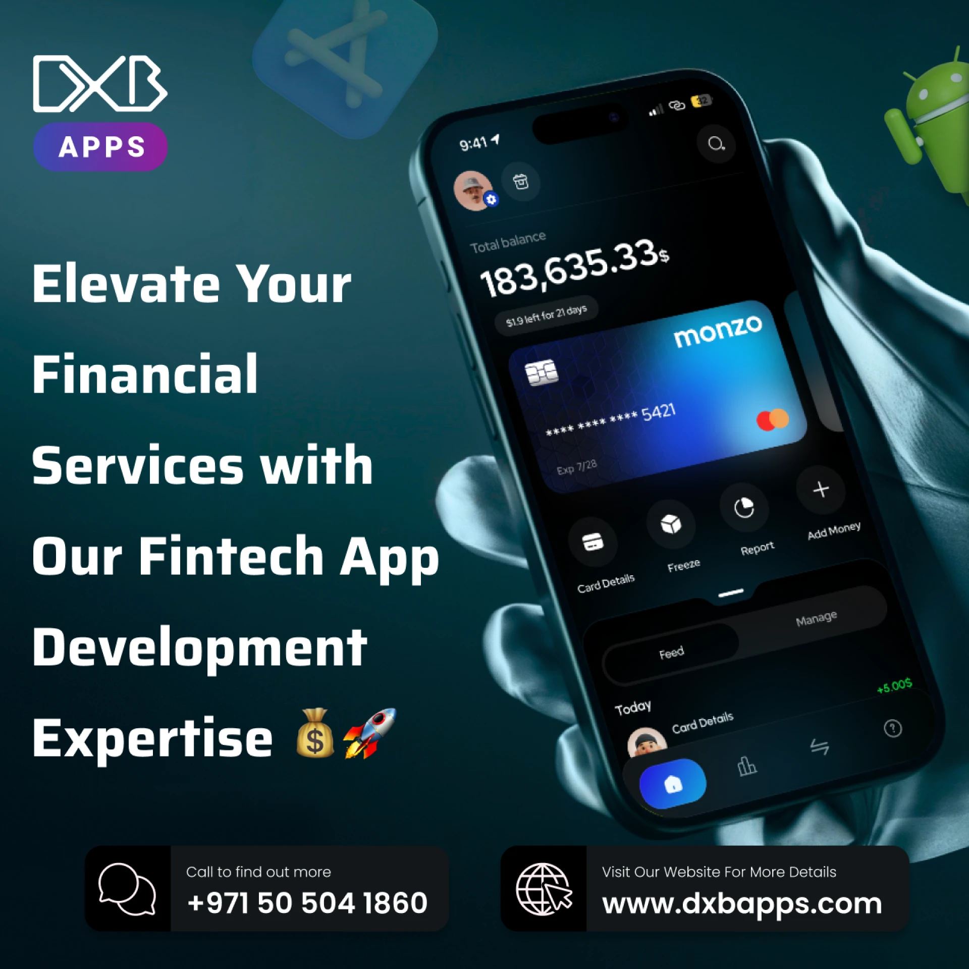 Avail top Mobile App Development Dubai solutions by DXB APPS