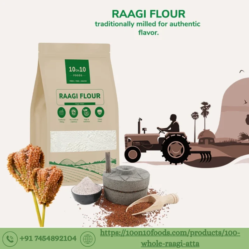 Can Ragi Atta Help with Weight Loss? Here’s How It Works | 10on10foods | Call 7454892104