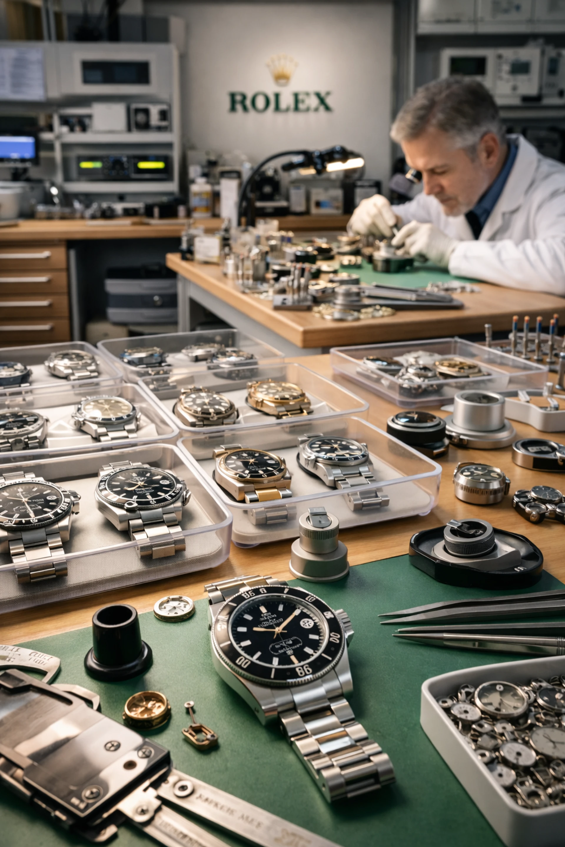 Certified Rolex Watchmaker for Luxury Timepiece Repairs