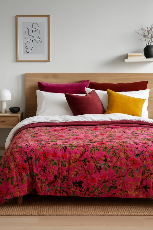 Velvet Quilts: Timeless Luxury, Warmth & Style for Your Bedroom