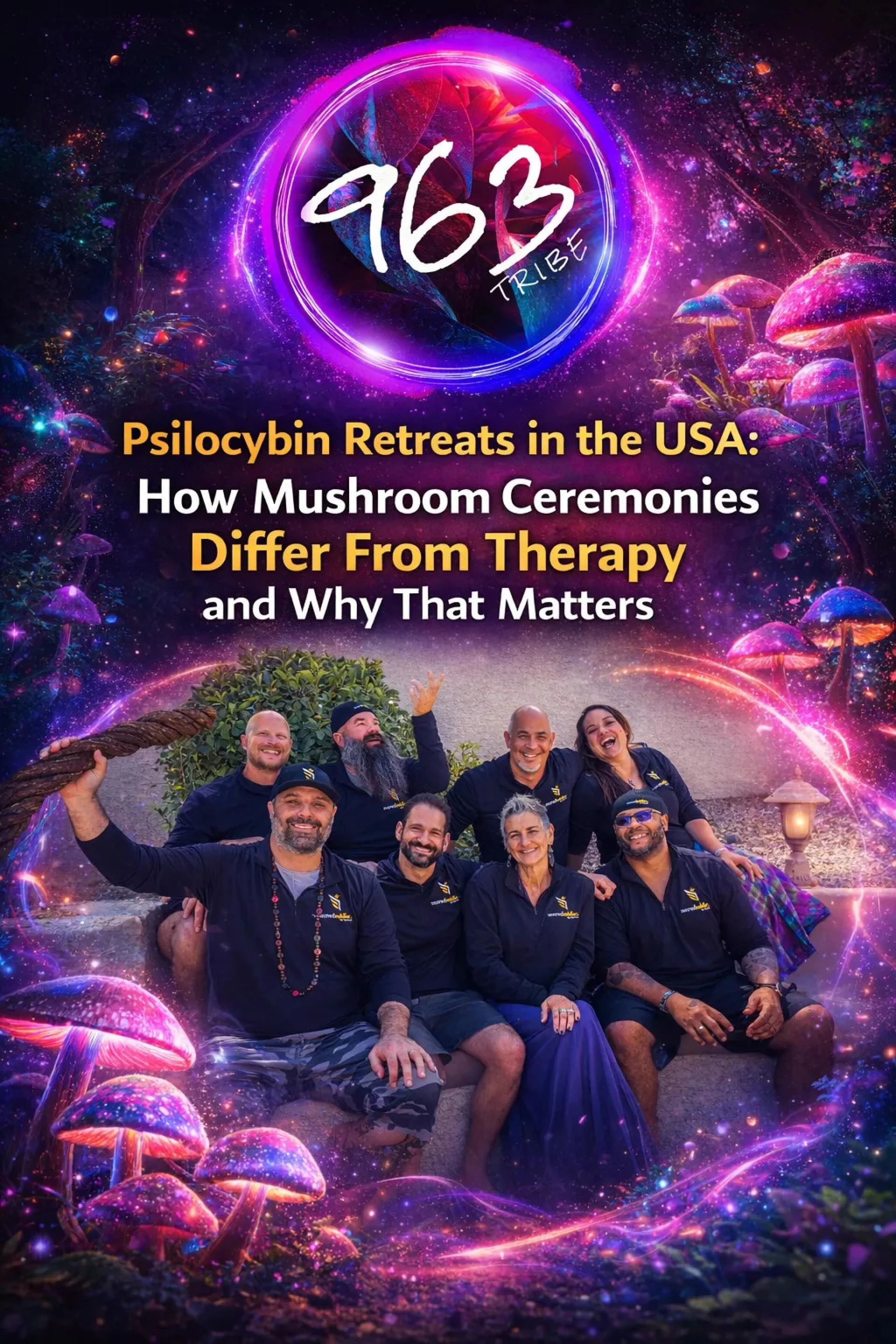 Psilocybin Retreats in the USA: How Mushroom Ceremonies Differ From Therapy and Why That Matters