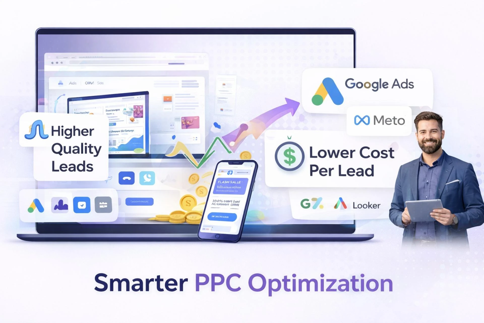 Ad spending is transformed into quality leads by means of PPC Management services