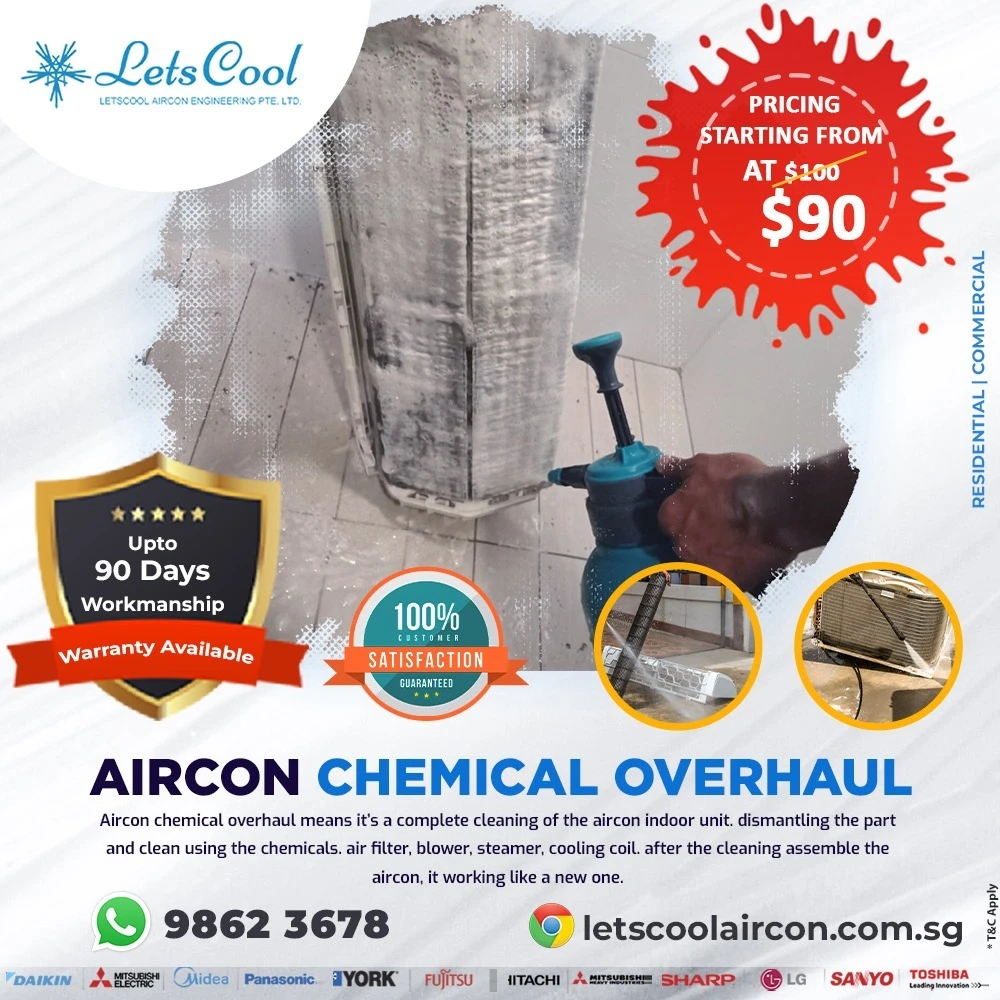 Aircon Chemical Overhaul for Old Aircons: Is It Worth It?