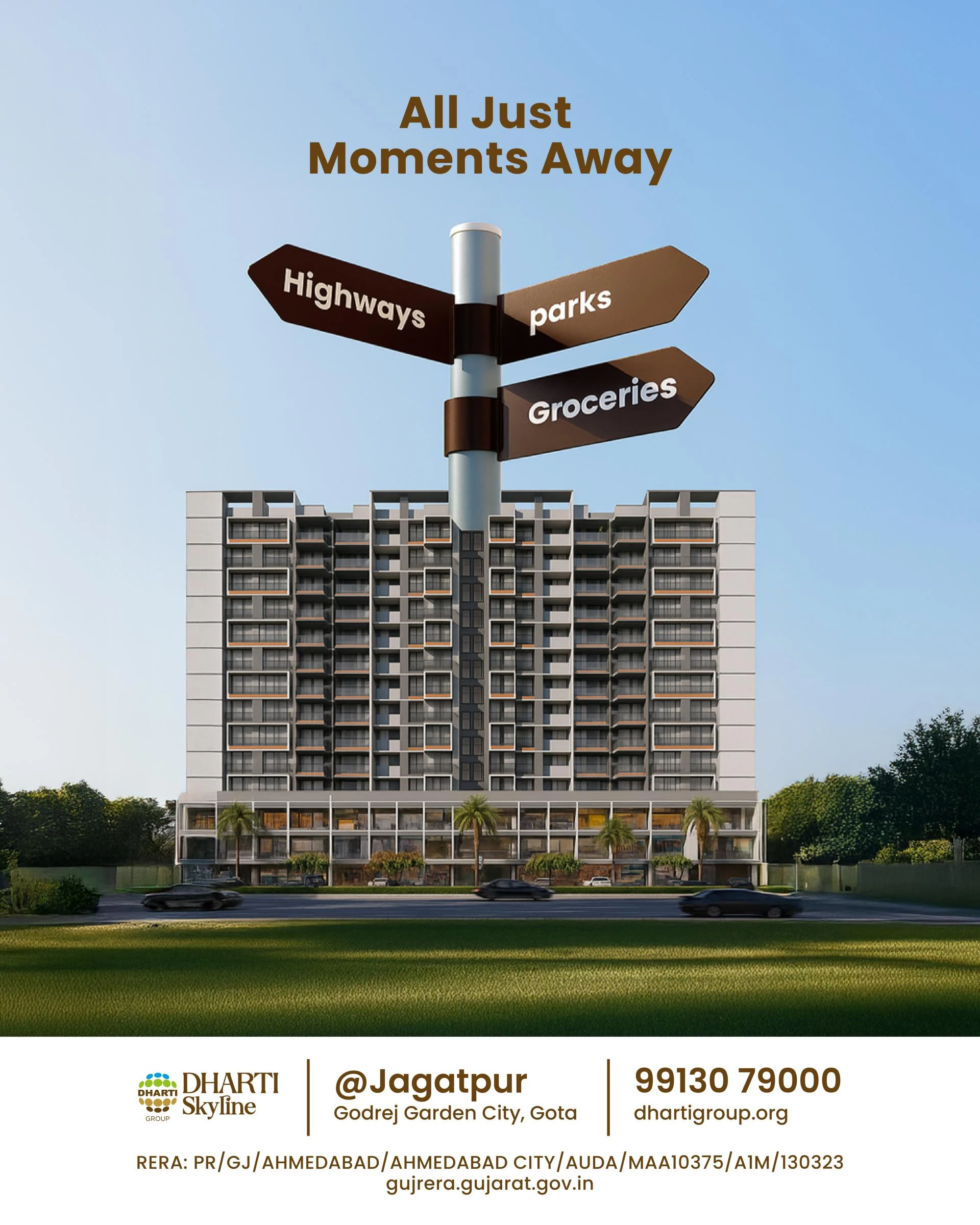 Luxury 3 BHK Residential Project in Ahmedabad Dharti Skyline