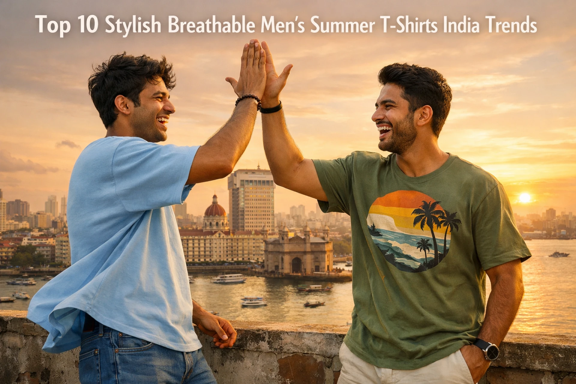 Top 10 Stylish Breathable Men’s Summer T-Shirt India Fashion Trends You Can’t Ignore