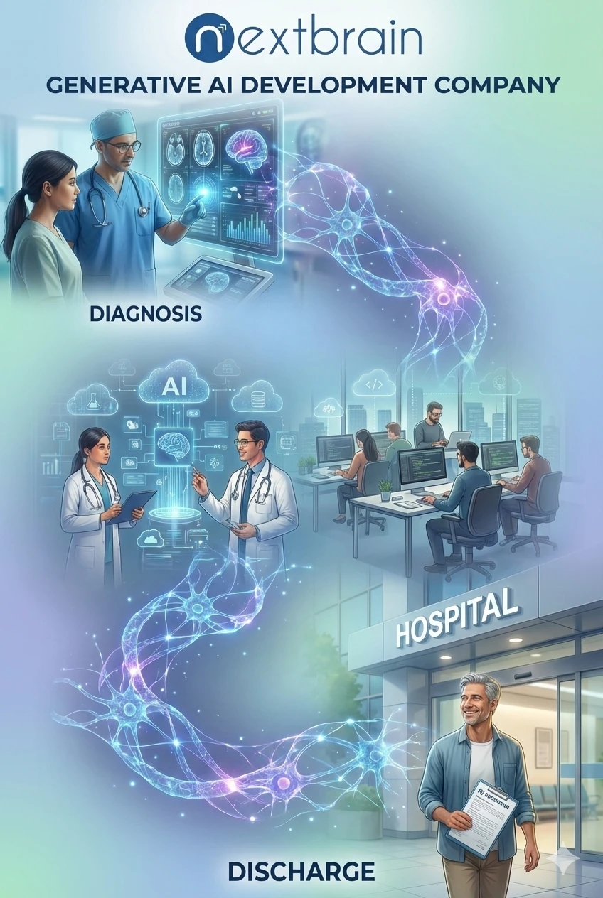 From Diagnosis to Discharge: Why Healthcare Providers Are Partnering with a Generative AI Development Company