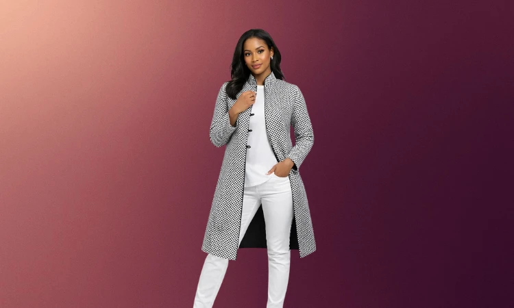 Everyday Wear Jackets for Women: Textured Spring Jacket by Livalya