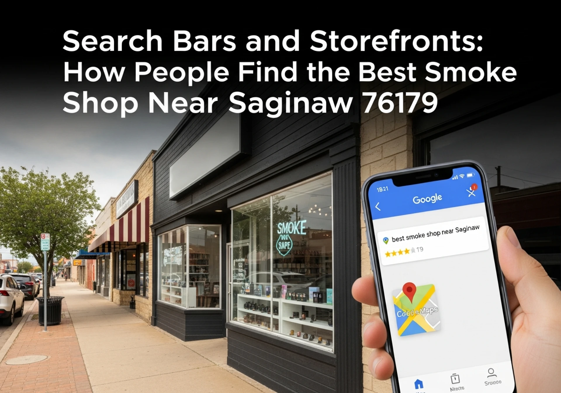 Search Bars and Storefronts: How People Find the Best Smoke Shop Near Saginaw 76179
