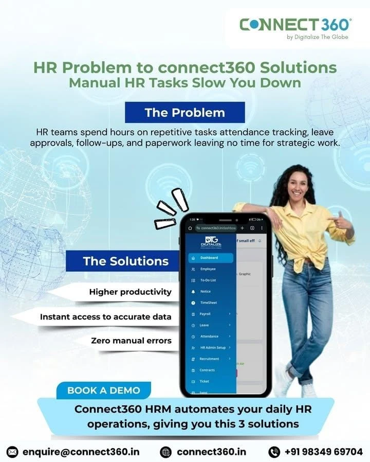 Transform Your HRM Landscape with Connect360: The Future of Workforce Management and HR Process Automation