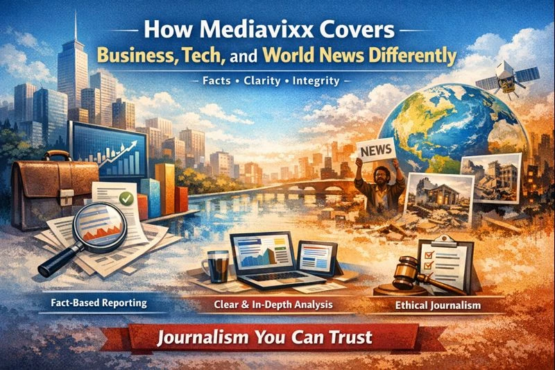 How Mediavixx Covers Business, Tech, and World News Differently