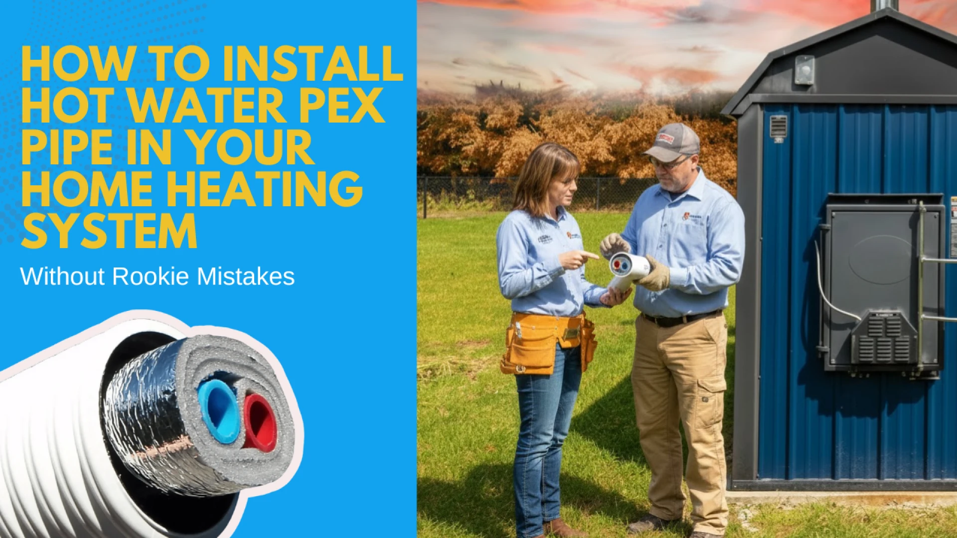 How to Install Hot Water PEX Pipe in Your Home Heating System Without Rookie Mistakes
