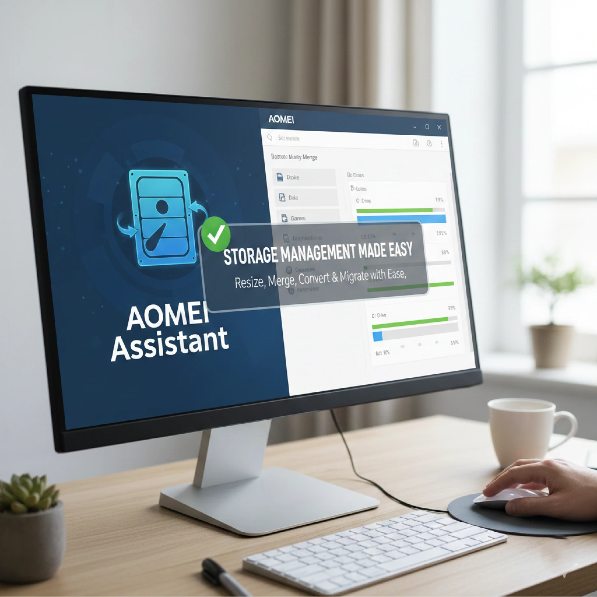 Struggling with Disk Space? How AOMEI Partition Makes Storage Management Easy