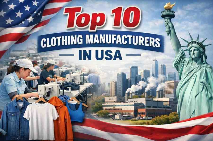 Top 10 Clothing Manufacturers in USA
