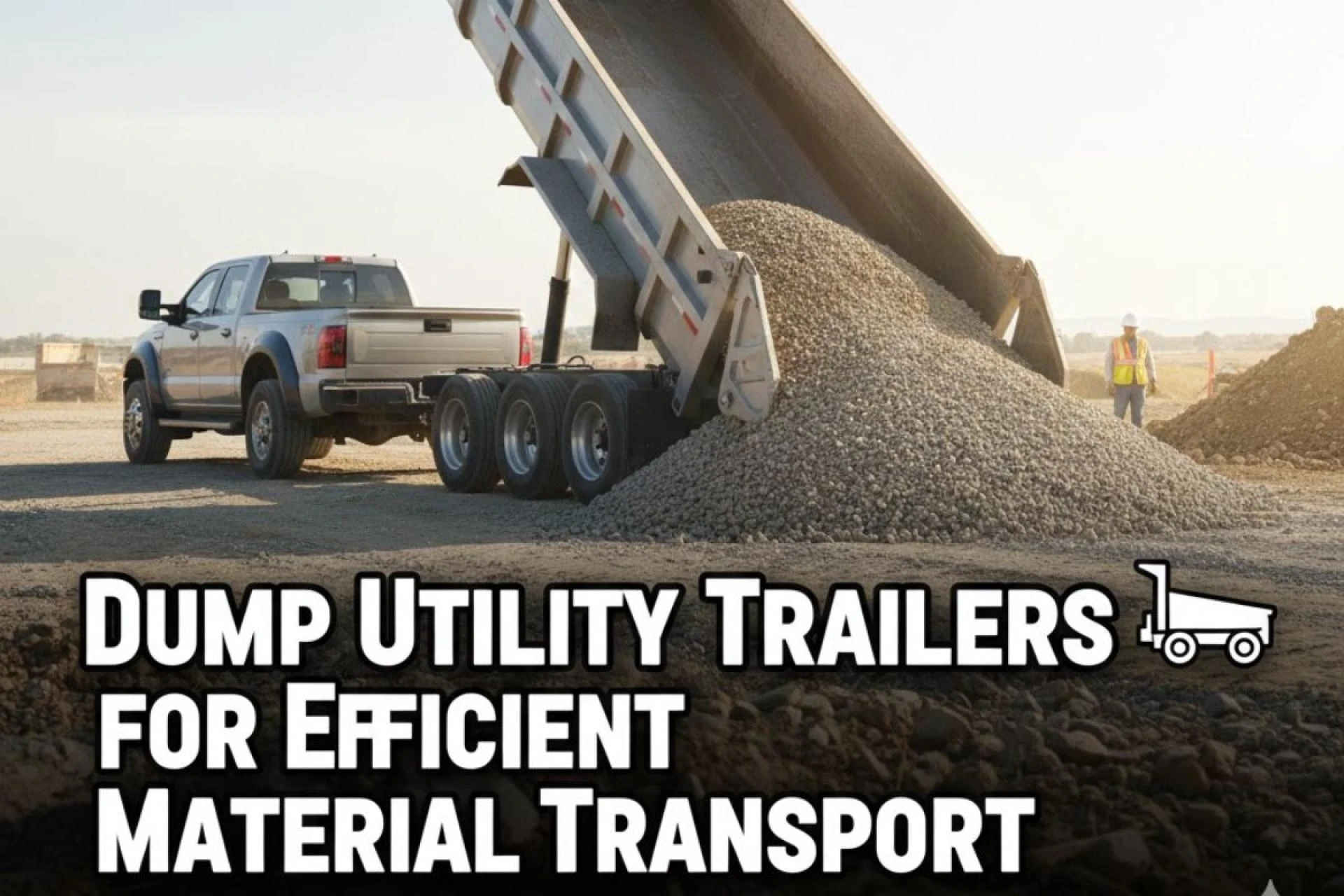 Dump Utility Trailers for Efficient Material Transport