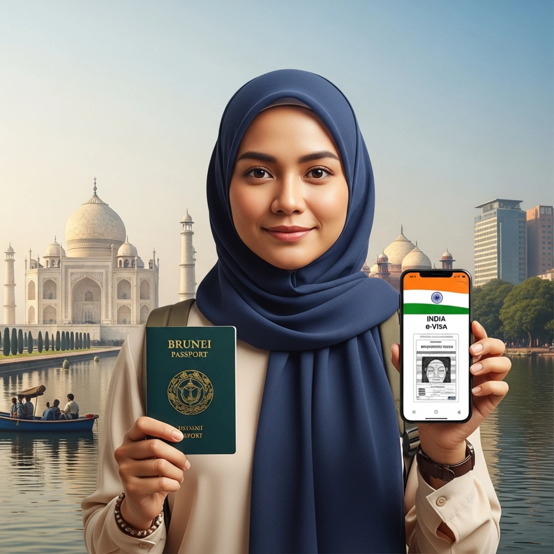 India e Visa for Brunei citizen