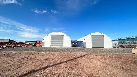 Wetterfeste Containerzelte für temporäre Nutzung in der Landwirtschaft